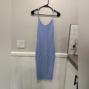 Superdown Light Blue Midi Dress
